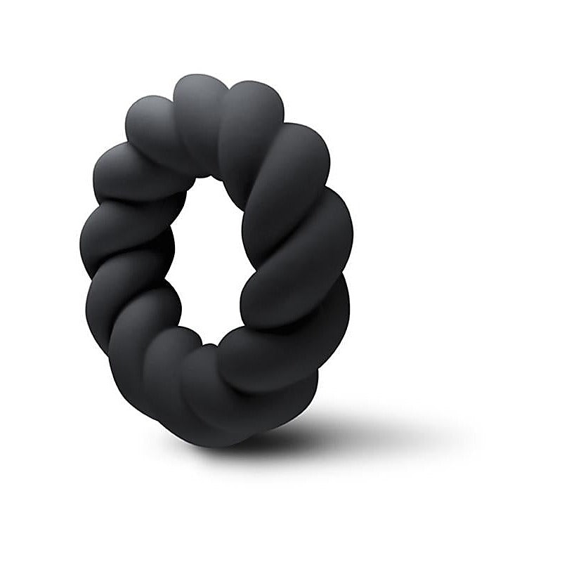 Twist Stretchy Silicone Cock Ring by Rocks Off - Stretchy Cock Rings