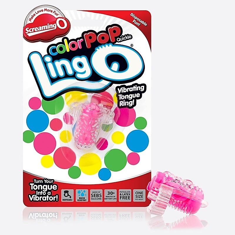 Premium LingO Quickie Color Pop by Screaming O - Steel Sex Toys