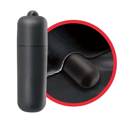 Pipedream Products Fetish Fantasy Vibrating Crotchless Booty Shorts with Bullet - Bullet Vibrators