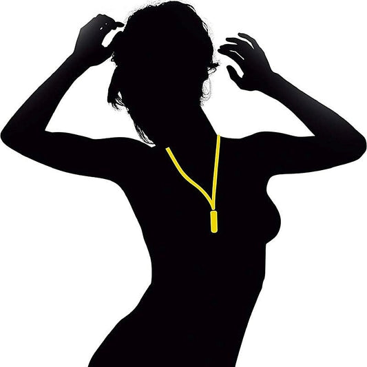 Neon Party Vibe Necklace Bullet Vibrator - Bullet Vibrators