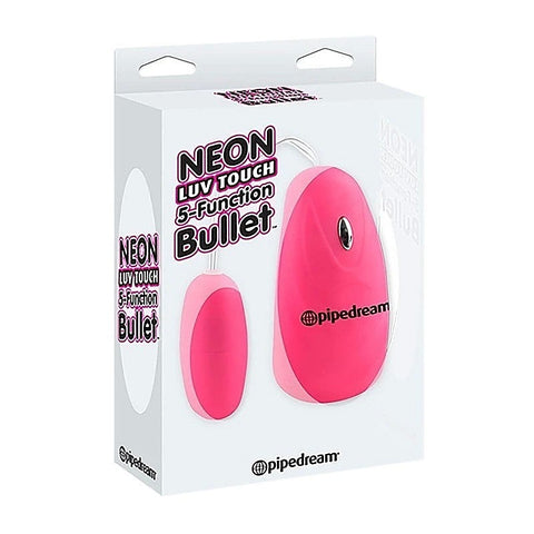 Neon Luv Touch 5 Function Bullet Vibrator - Bullet Vibrators