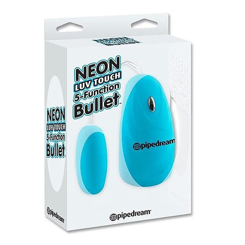 Neon Luv Touch 5 Function Bullet Vibrator - Bullet Vibrators