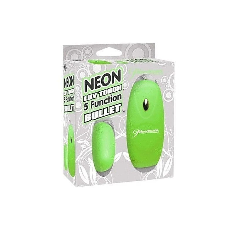 Neon Luv Touch 5 Function Bullet Vibrator - Bullet Vibrators
