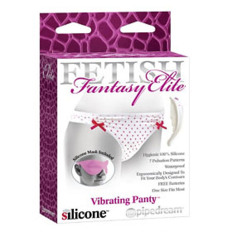 Pipedream Products Fetish Fantasy Elite Vibrating Womens Panties with Bullet - Remote Control Vibrators