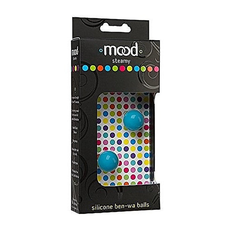 Mood Steamy Silicone Ben-Wa Balls by Doc Johnson - Love Eggs and Kegel Exercisers
