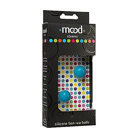 Mood Steamy Silicone Ben-Wa Balls by Doc Johnson - Love Eggs and Kegel Exercisers