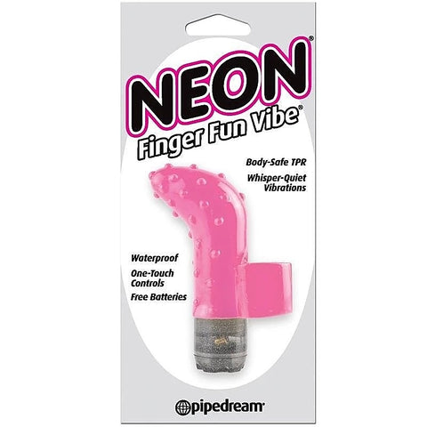 Neon Finger Fun Adult Massager by Pipedream Products - Anal Beads and Balls