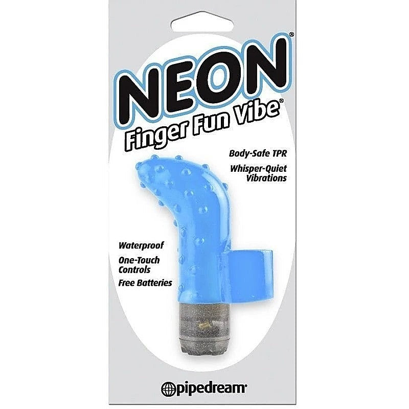 Neon Finger Fun Adult Massager by Pipedream Products - Anal Beads and Balls