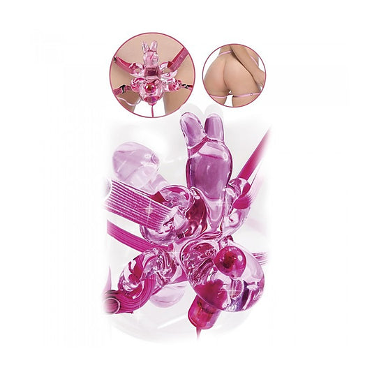 Icicles 10-Function Hands-Free Strap-On Dildo - Strap On Sextoys