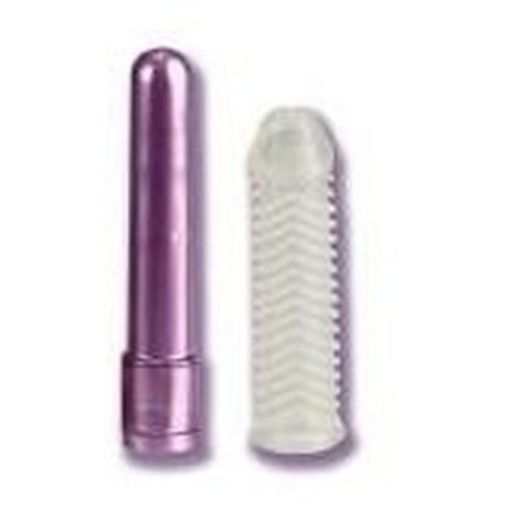 Waterproof Micro Massager with Silicone Sleeve - Bullet Vibrators