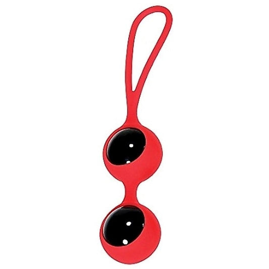 Scarlet Couture Glass Duo Balls by Adam & Eve Sextoys - Love Eggs and Kegel Exercisers