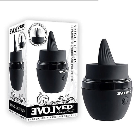 Tongue Tied Clit Stimulator by Evolved - Finger and Tongue Vibrators