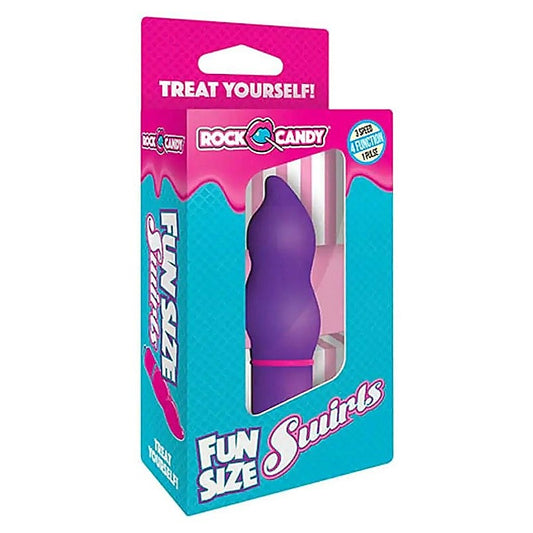 Rock Candy Fun Size Swirls by Rock Candy Toys - Bullet Vibrators