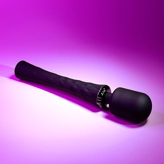 Playboy Pleasure Royal Vibrating Body Wand by Evolved - Body Wands