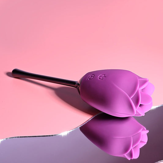 Playboy Pleasure Petal Silicone Clitoral Massager by Evolved - Clit Ticklers and Pulsators