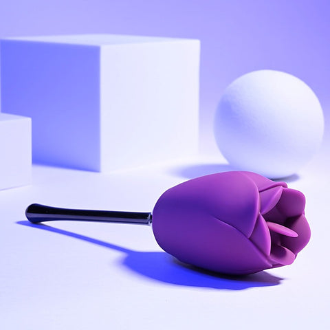 Playboy Pleasure Petal Silicone Clitoral Massager by Evolved - Clit Ticklers and Pulsators