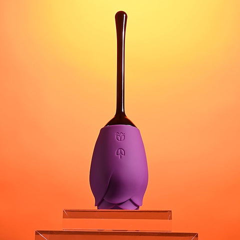 Playboy Pleasure Petal Silicone Clitoral Massager by Evolved - Clit Ticklers and Pulsators