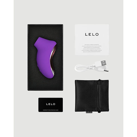 Lelo Sona 2 Travel Multi Functions Clitoral Massager with SenSonic Tech - Clit Ticklers and Pulsators