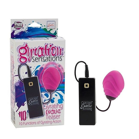 California Exotics Gyration Sensations Gyrating Wave Teaser - Remote Control Vibrators