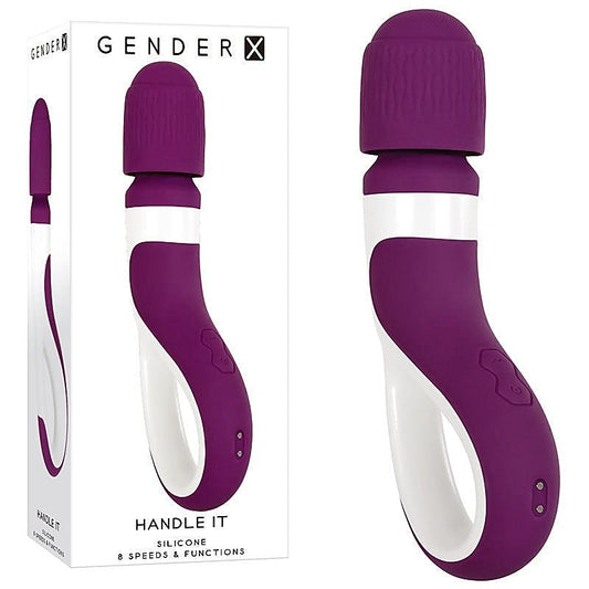 Gender X Flexible Waterproof Pleasure Wand by Evolved - Body Wands