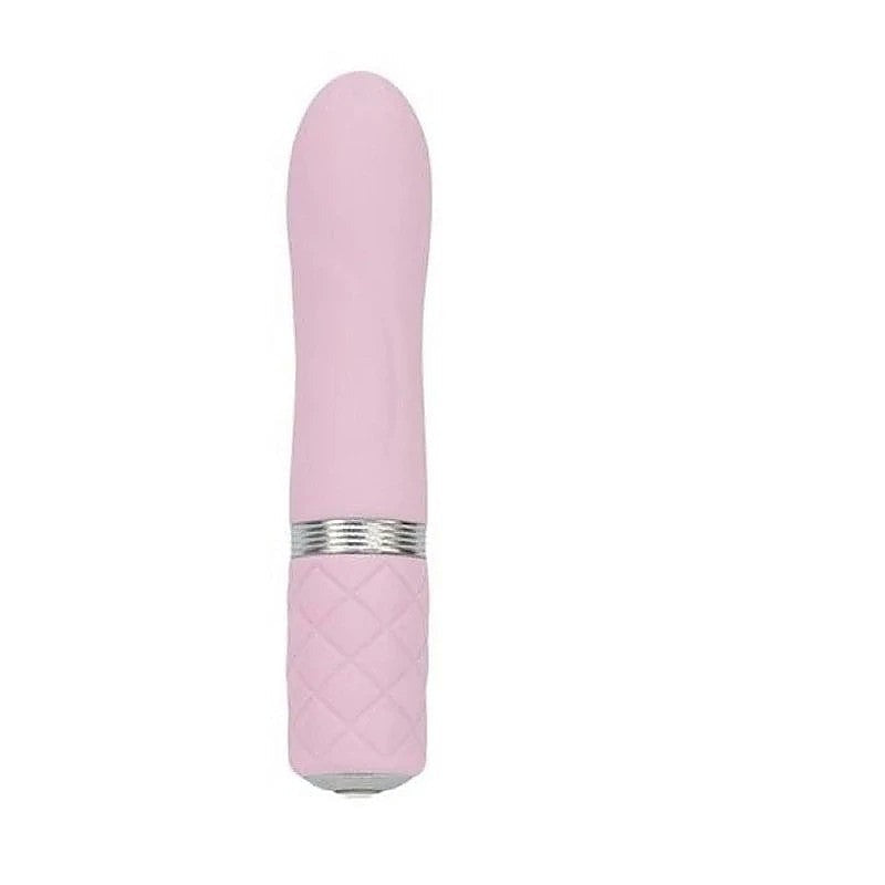 BMS Factory Pillow Talk Flirty Bullet Vibrator with Crystal Button Control - Personal Massagers