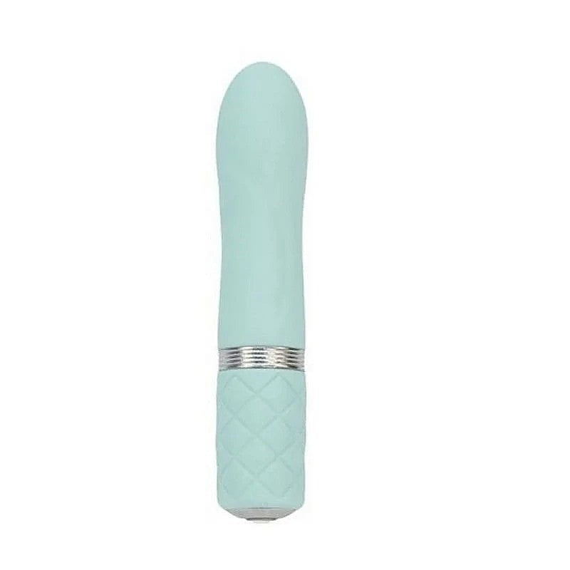 BMS Factory Pillow Talk Flirty Bullet Vibrator with Crystal Button Control - Personal Massagers