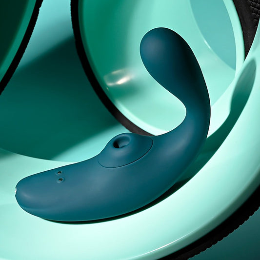 Playboy Pleasure CHARMER Vibrator with Clitoral Suction - Clit Ticklers and Pulsators