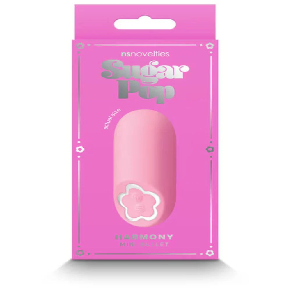 NS Novelties Sugar Pop Harmony Mini Bullet Vibrator with 8 Vibration Modes - Mini & Slim Vibrators