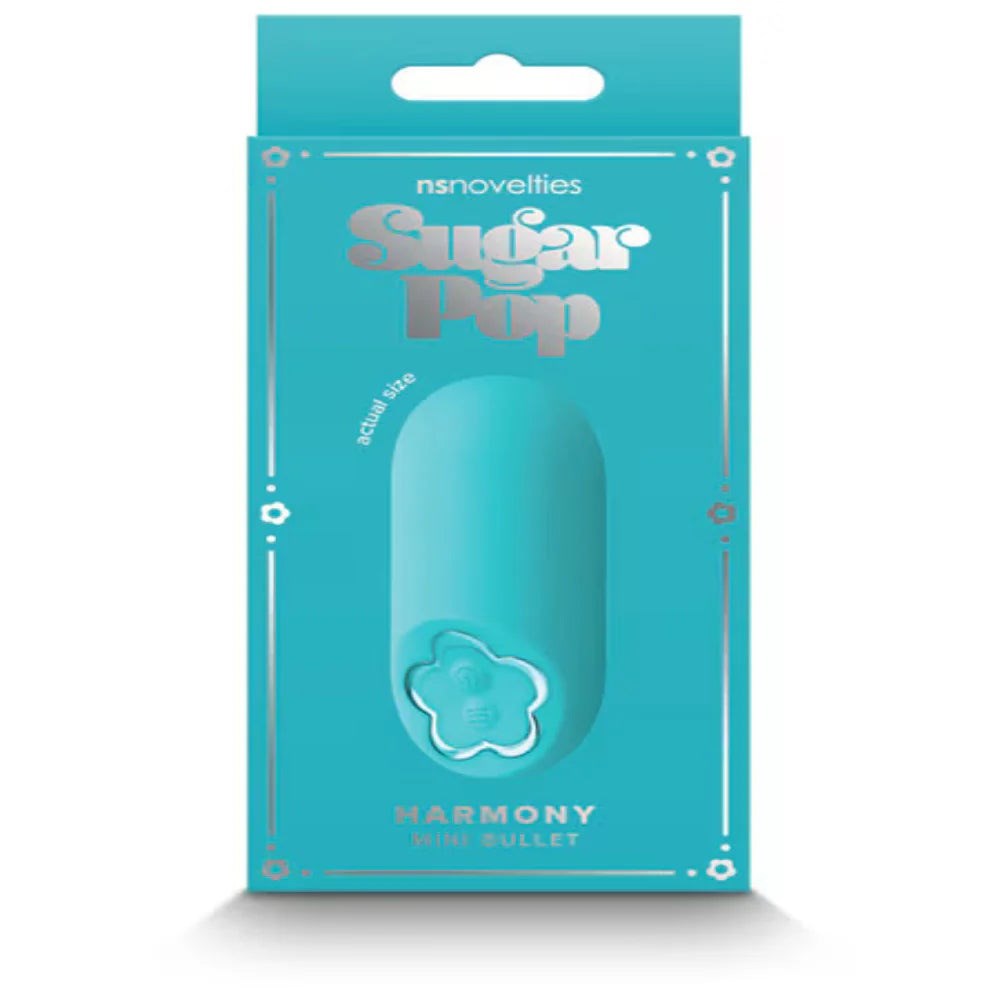 NS Novelties Sugar Pop Harmony Mini Bullet Vibrator with 8 Vibration Modes - Mini & Slim Vibrators