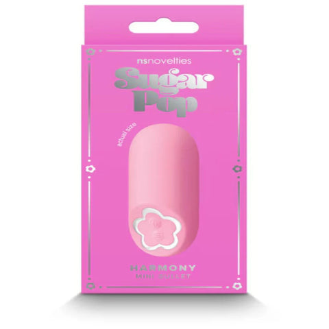 NS Novelties Sugar Pop Harmony Mini Bullet Vibrator with 8 Vibration Modes - Mini & Slim Vibrators