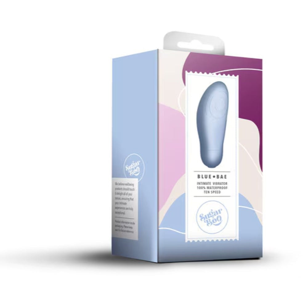Rocks Off SugarBoo Blue Bae Clitoral Vibrator with 10 Functions - Waterproof Vibrators