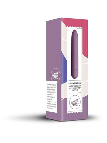 Rocks Off SugarBoo Berri Blossom Bullet Vibrator with 10 Functions - Bullet Vibrators