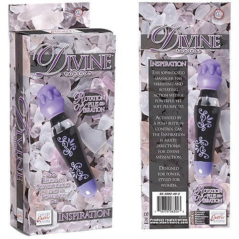 California Exotics Divine Inspiration Rotation Plus Vibration Clitoral Stimulator - Personal Massagers