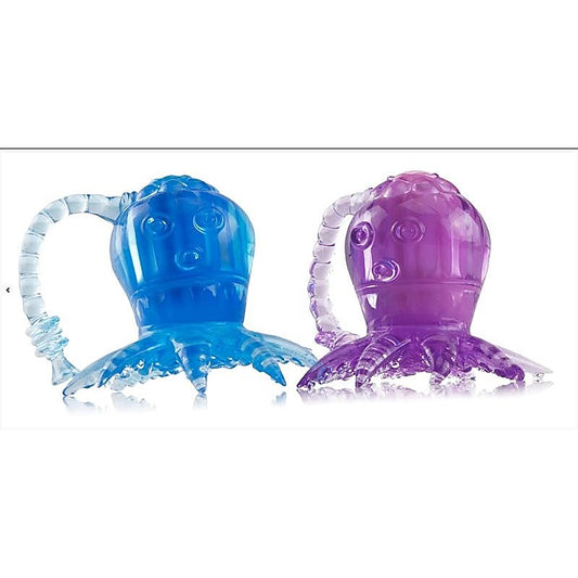 Octopus - Vibrating Tingle Tentacles by Screaming O - Cock Rings