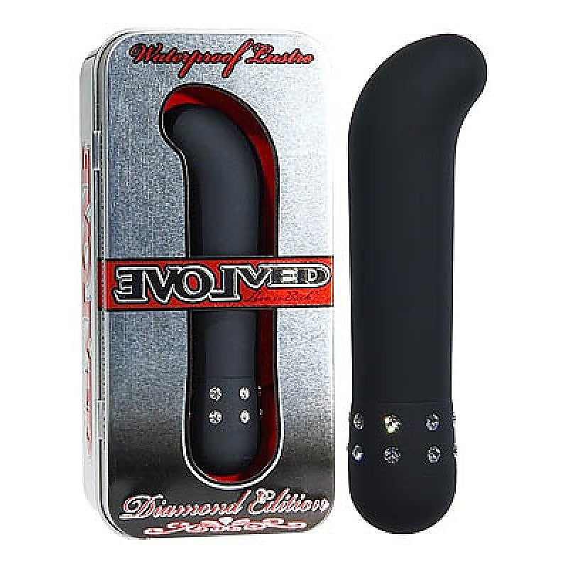 Lustre Diamond Edition Black by Evolved - Waterproof Vibrators