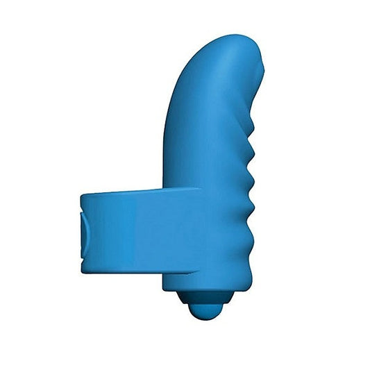Flirt Finger Ribbed and Ready Adult Massager by Icon Brands - Finger and Tongue Vibrators