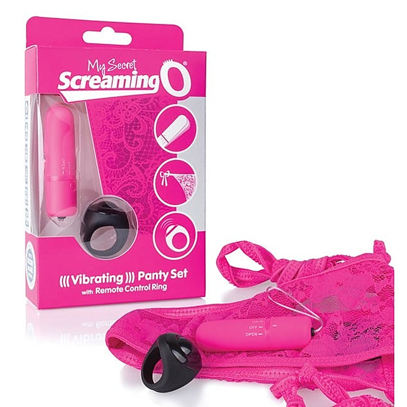 My Secret Remote Control Panty Vibe by Screaming O - Clit Ticklers and Pulsators