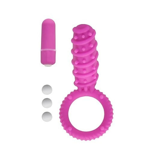 Simply Silicone 10X Love Button Ring by Icon Brands - Cock Rings