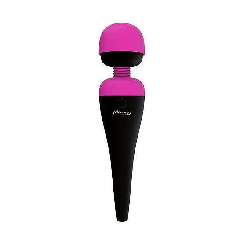 BMS Factory Palm Power Rechargeable Waterproof Wand Vibrator - Strap On Sextoys