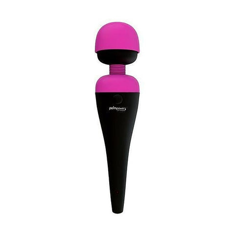 BMS Factory Palm Power Rechargeable Waterproof Wand Vibrator - Strap On Sextoys