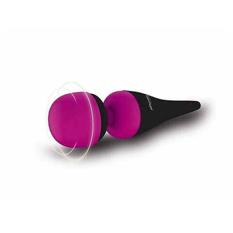 BMS Factory Palm Power Rechargeable Waterproof Wand Vibrator - Strap On Sextoys