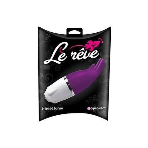 Le Reve 3-Speed Bunny Ears Clitoral Vibrator - Clit Ticklers and Pulsators