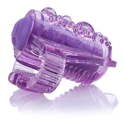 Screaming O Ling O Latex Cock Ring for Enhanced Erections - Finger and Tongue Vibrators