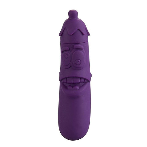 Sensual Eggplant Vibrator by Shots Toys - Novelty Vibrators