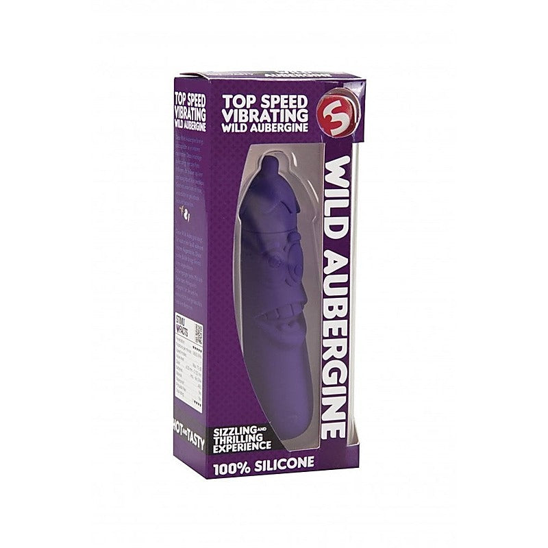 Sensual Eggplant Vibrator by Shots Toys - Novelty Vibrators