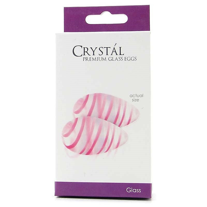 Crystal Glass Eggs by NS Novelties - Glass Sex Toys