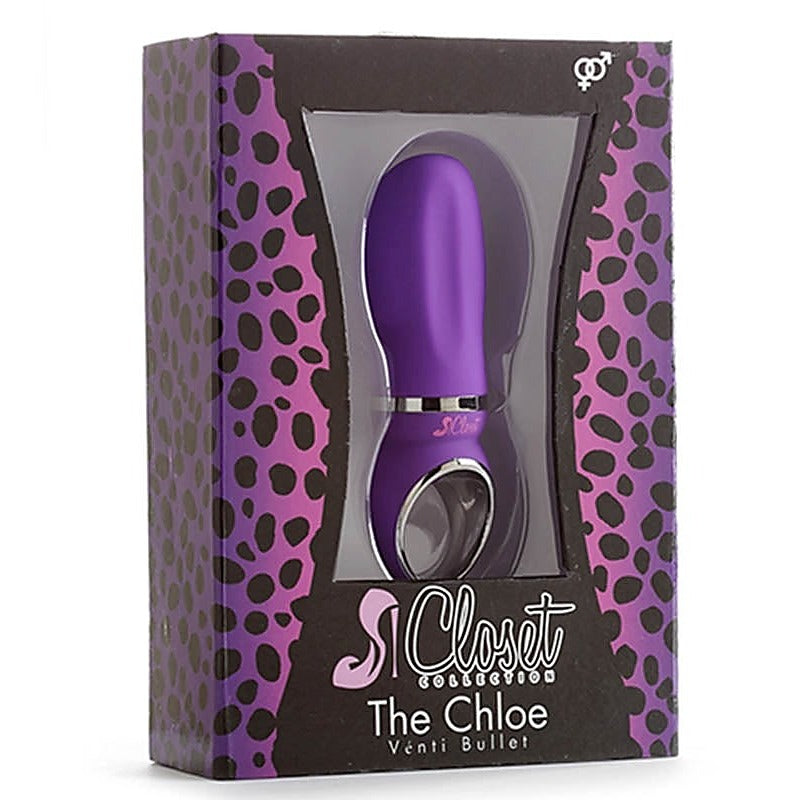 Closet Collection The Chloe Venti Bullet Vibrator with 12 Speed Settings - Mini & Slim Vibrators