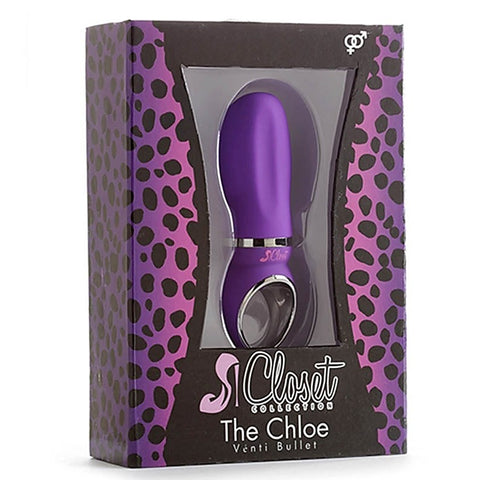 Closet Collection The Chloe Venti Bullet Vibrator with 12 Speed Settings - Mini & Slim Vibrators