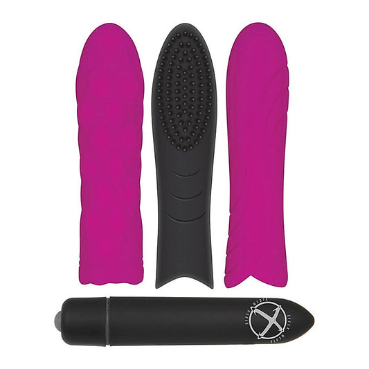 Pleasure Sleeve Trio with Bullet by Evolved - Bullet Vibrators