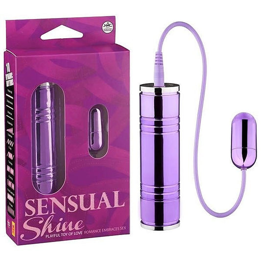 NMC Metallic Sensual Shine Smart Bullet - Remote Control Vibrators